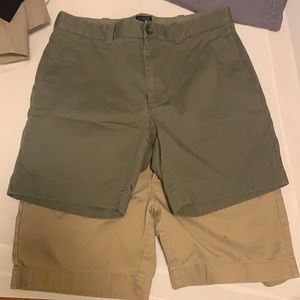 J Crew Men’s Shorts - 2 Pairs Size 30